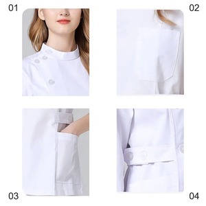Uniforme médico y de enfermera de diseño personalizado para mujer de Moq bajo de buena calidad - Product Image 6