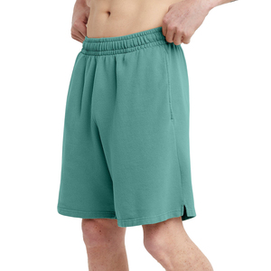 Pantalones cortos informales de verano para hombre con cordón elástico, ropa de gimnasio, pantalones cortos para correr, entrenamiento, pantalones cortos de cintura media para correr para hombre - Product Image 2