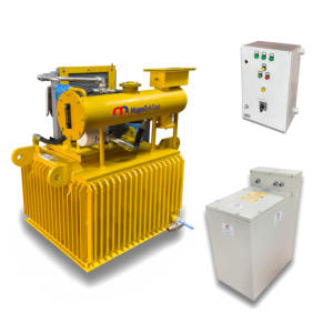 Électroaimant suspendu industriel Magneteksan RCDF 17kW, séparateur de fer à gradient élevé, levage magnétique de pièces moulées et de charbon, 500mm - Product Image 1