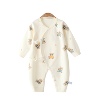 Usine Bébé Barboteuses Manches Longues Coton Doux Bébé Body Nouveau-Né Bébé Combinaison Vêtements