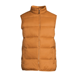 Gilets bouffants d'hiver de haute qualité unisexe basique sans manches gilet bouffant avec fermeture à glissière élégante et col montant OEM - Product Image 4