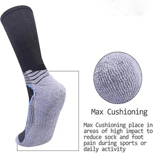 Chaussettes de sport pour hommes à faible MOQ, logo brodé, baseball, grande taille, sublimation, auto-chauffantes, athlétiques, 2025, téléchargées par Dress Sports - Product Image 3