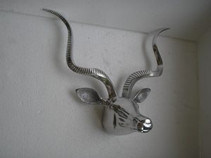 Figurine murale en fonte d'aluminium tête de cerf garniture de tête de cerf - Product Image 4