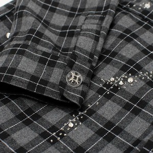 Venta al por mayor de nuevo diseño de los hombres Camisa de franela a cuadros 100% algodón antiarrugas de ajuste regular de manga larga Casual vestido de otoño - Product Image 4