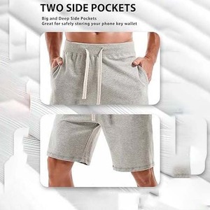 Vêtements confortables et personnalisés pour hommes, short de jogging, pantalons décontractés du Pakistan, shorts en coton à bas prix pour hommes, nouvelle arrivage - Product Image 2
