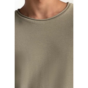 Suéter de Cuello Redondo para Hombre, 100% Algodón, con Patrón y Estampado, Transpirable, Tejido de Invierno, Suministro ODM MN-SWT-WS24-123 - Product Image 6