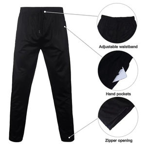 Fabrication professionnelle hommes fermeture éclair survêtement nouveau Design 100% Polyester polaire motif solide confortable taille régulière hiver - Product Image 6