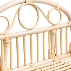 Ensemble coiffeuse et tabouret en rotin tressé pour salle de bain et chambre à coucher, vente en gros, OEM, ODM, taille et couleur personnalisables, prix abordables - Product Image 5