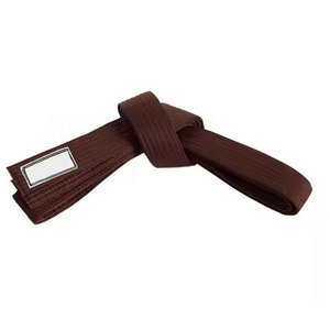 Ceinture de BJJ de haute qualité avec des matériaux 100% polyester et coton, options de couleur personnalisées, service OEM pour les vêtements d'arts martiaux - Product Image 3