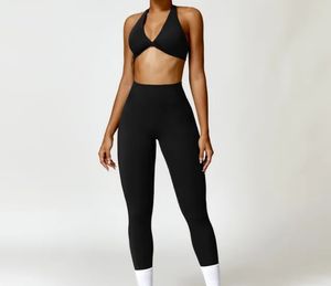 Nouvel arrivage d'entraînement sur mesure Ensemble de yoga pour femmes Meilleur prix bas quantité minimale de commande Ensemble de yoga sur mesure - Product Image 3