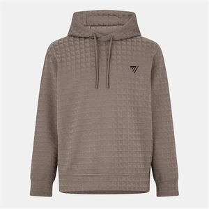 Sweat à capuche polaire classique avec sweat à capuche surdimensionné réglable pour sweat à capuche en coton urbain Streetwear pour vêtements d'hiver en plein air - Product Image 1