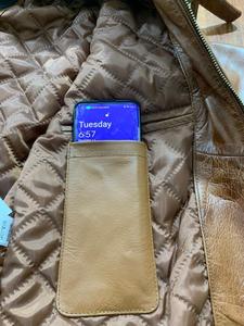 Vêtements pour hommes Streetwear Vêtements en cuir vintage 100% original Veste en cuir véritable marron pour hommes Veste moto Vêtements - Product Image 5