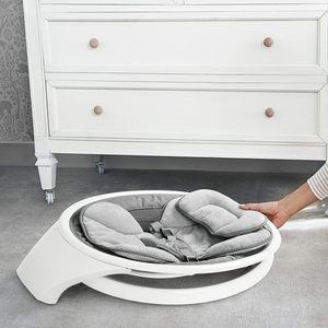 Siège de balançoire moderne pour bébé Munchkin, berceau au sol rembourré en peluche, balançoire réglable pour chambre d'enfant et maison, Géorgie - Product Image 1