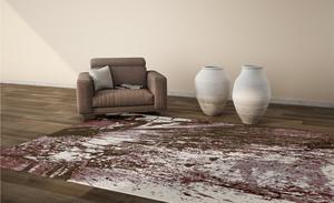 Conjunto de alfombra de área de pila media resistente al fuego respetuoso con el medio ambiente de estilo persa de lana anudada a mano de alta calidad diseño de patrón abstracto - Product Image 2