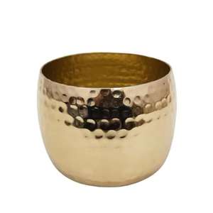 Antique Style Metal Planter Handcrafted Iron Flower Pot Tray for Modern Home and <b>Garden</b> Decoration Export Quality - Product Image 4