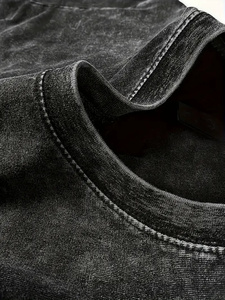 Fabricant direct 100% coton T-shirts pour hommes de qualité supérieure et durables pour une utilisation en extérieur Poids du tissu de 260 grammes - Product Image 3