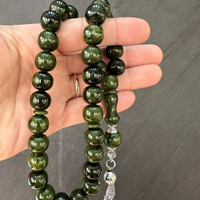 MINDFULNESS Turquoise Chapelet Conçu Tasbih Accessoires De Prière En Gros Tasbih avec Des Formes De Perles De Résine Naturelle Perles De Prière
