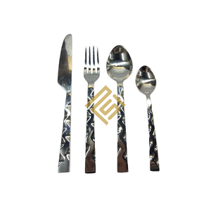 Best Selling Luxury Stainless Steel Dinnerware Set High Quality Horn Bone Resin Metal Handle Customizable Logo Corkscrew <b>Bottle</b> - Product Image 3