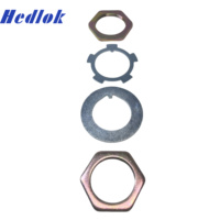 HEDLOK Kit de rondelle d'écrou de blocage de broche de moyeu d'essieu avant 43521-60011 pour Toyota HILUX HIACE LAND CRUISER