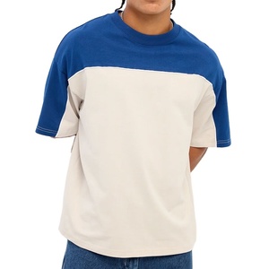 เสื้อยืดโอเวอร์ไซส์ทรงหลวม ดีไซน์แผงไหล่ตก ลายพิมพ์เก๋ ขายดีสำหรับฤดูร้อน ผลิตจากผ้าฝ้าย 100% รับสกรีนโลโก้ - Product Image 5