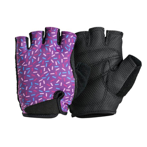 ถุงมือปั่นจักรยานแบบครึ่งนิ้วสำหรับเด็กหญิง,แบบสั่งทำ - Product Image 1