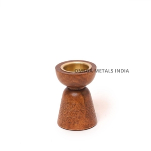 Quemador de Incienso de Madera y Metal de Primera Calidad, Pequeño, para Bakhoor, Oud Árabe, Decoración de Fragancia para el Hogar, Suministro al por Mayor - Product Image 6