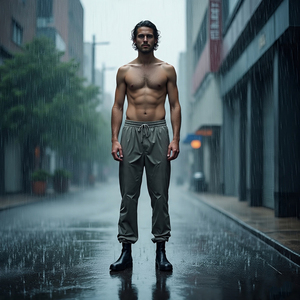 Streetwear Windbreaker Pants <b>Men</b> Customize Waterproof Sweatpants <b>Mens</b> Nylon Spandex Rain Wind Breaker Pant <b>Trouser</b> - Product Image 4