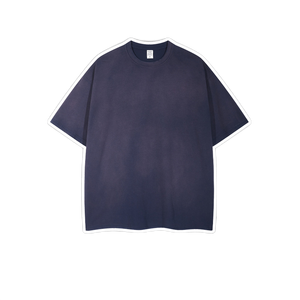 เสื้อยืดผู้ชายผ้าแคนวาสสำหรับ100% สไตล์วินเทจรุ่นเฮฟวี่เวทแบบย้อนยุคพิมพ์ลายได้ตามต้องการ - Product Image 2