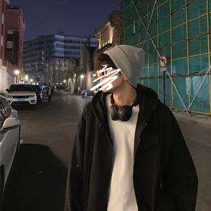 Logo personnalisé de haute qualité Vintage lavage à l'acide recadrée sweat à capuche zippé lavé épaule tombante sweat à capuche de détresse - Product Image 5