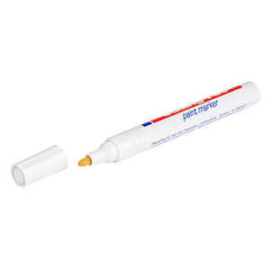 Lackmarker Dosenmarker Punta Tonda 2-4 mm bianca - Product Image 1