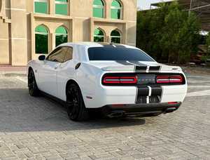 Dodge Challenger SRT Coupe White Black Stripes LED Headlights R20 Tires Leather Seats Automatic Transmission - Product Image 6