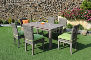 Ensemble de salle à manger d'intérieur et d'extérieur avec un matériau durable et écologique RADS-116 - Product Image 3