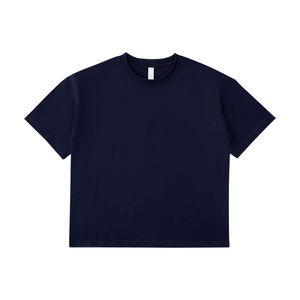 Camisetas de cuello redondo para hombre de estilo callejero, camiseta de gran tamaño de 240GSM de peso pesado, aspecto urbano a la moda, camisetas de cuello redondo para hombre de alta calidad - Product Image 5