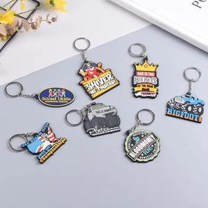 Llavero de goma de PVC ecológico | Duradero y reutilizable | Idea de regalo de llavero personalizado colorido - Product Image 1