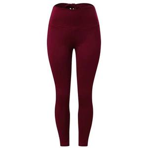 Quick Dry High Waist Yoga <b>Leggings</b> Spandex <b>Nylon</b> Sportswear Wholesale Price High Waist Pockets Elastic Waist Yoga <b>Leggings</b> - Product Image 6