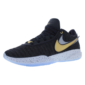 Zapatos Unisex Nike Lebron XX Color: Negro/Dorado Metálico/Blanco 100% Auténticos - Product Image 2