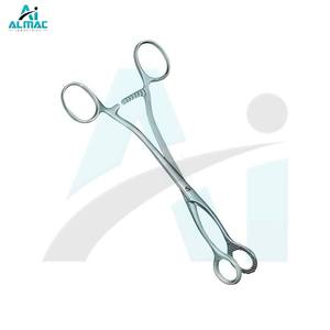 Pinzas Ováricas ALMAC Doyen, Instrumento Médico de Acero Inoxidable de Grado Quirúrgico, Certificado CE, para un Manejo Seguro de Tejidos - Product Image 3