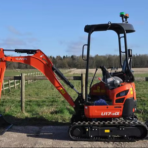 Mini-excavatrice sur chenilles U71-3OX d'origine, poids opérationnel de 3,5 tonnes, système entièrement hydraulique, composants Yuken, moment de charge élevé - Product Image 2