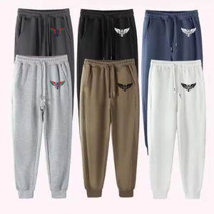 Survêtement écologique noir personnalisé sur le devant Vente en gros Survêtement pas cher Prix d'usine Private Tech Fleece Jogging - Product Image 2