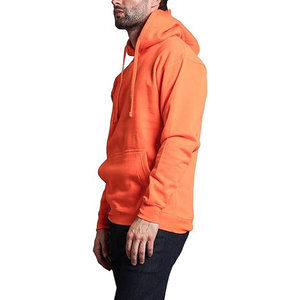 เสื้อฮู้ดแบบสวมหัวผ้าโพลีเอสเตอร์สำหรับเสื้อฮู้ดสีทึบพิมพ์โลโก้ออกแบบได้ตามต้องการ - Product Image 6