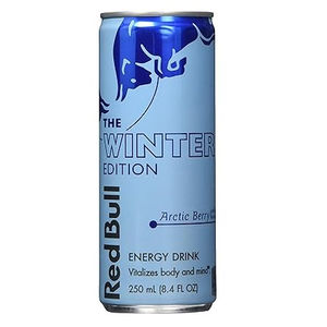 Red Bull Iced Vanilla Berry 250ml Edición Limitada de Invierno para Parques Temáticos y Centros de Entretenimiento - Product Image 3