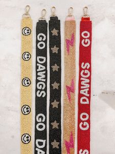 Handloom Beaded Lightweight Polyester <b>Replacement</b> <b>Bag</b> <b>Strap</b> for All Occasions - Product Image 2