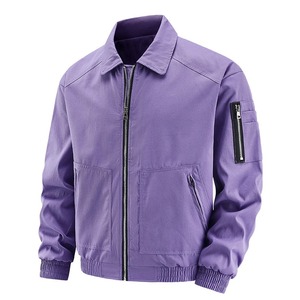 Premium Men's Winter <b>Jacket</b> Custom Bomber with <b>Rhinestones</b> Applique Embroidery Solid Pattern Genuine Genuine for Men - Product Image 1