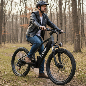 Vélo électrique Aairsk XT90 avec batterie au lithium, 21 vitesses, moteur à moyeu arrière 26 pouces, capteur, <span class=keywords><strong>longue</strong></span> portée, vélo électrique pour adultes - Product Image 1