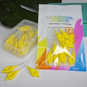 Brosses interdentaires à nettoyage avancé Nettoyeurs d'angle faciles à utiliser pour enlever la plaque dentaire Accessoire <span class=keywords><strong>cure</strong></span>-dents inclus - Product Image 1