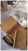 Porte-menu en cuir PU A4 moderne de haute qualité, couverture de livre à feuilles mobiles, logo personnalisé, certifié ISO, toutes couleurs, MOQ 25 pièces, restaurants