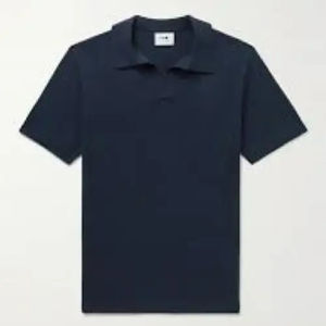 Camiseta Polo de algodón liso para hombre, camiseta informal de algodón orgánico de secado rápido con logotipo de impresión personalizado transpirable, camisetas de algodón para hombre - Product Image 1