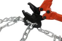 Alicates de reparación de cadena de neumáticos de mango corto 7502S 18 "para todos los camiones y tractores