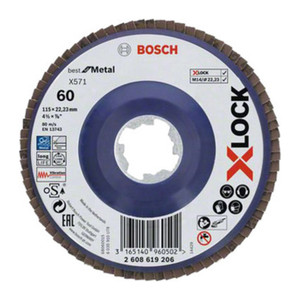 BOSCH-B Disco Lamellare X-LOCK GR.60 MM.115 - Product Image 1
