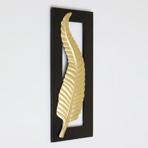Hoja de Metal hecha a mano, Panel de Arte de pared de Metal de hierro para decoración del hogar, colgante funcional, decoración colgante de pared Interior - Product Image 1